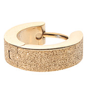 Golden Sand RVS Oorbellen