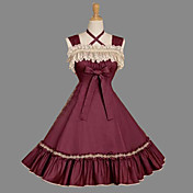 Sleeveless Knee-length Cotton Princess Lolita Dress