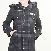 Long Sleeve Knee-length Black Cotton School Lolita Coat