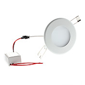 6W 650-700LM 6000-6500K Natural White Light Round LED Ceiling Bulb(85-265V)