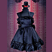 Cosplay Costume Inspired by K-on! Bass Player Mio Akiyama Black Dress