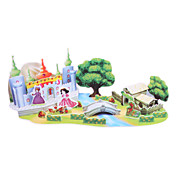 DIY Paper Fairy Tale 3D Puzzle Snow White (42pcs, difficulty 3 of 5)
