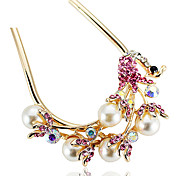 Women's Diamond Pearl Hair Stick(5.8*12CM)