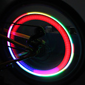 Bicicleta Luz Rueda colorida