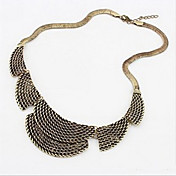 Collar de metal de la vendimia de la Mujer