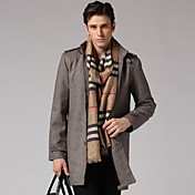 Mænds Wind Coat (Brun)