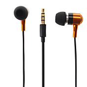 Metall In-Ear Headphones mit Fernbedienung und Mikrofon I-1