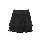 A-line Viscose mit Spitze Knielanger Petticoat Mehr Farben