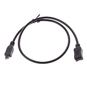 Micro USB Male to Micro USB Female Extend Cable for Samsung Galaxy S3 I9300 and Others