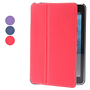 Cloth Skin PU Leather Case with Stand for iPad mini (Assorted Colors)