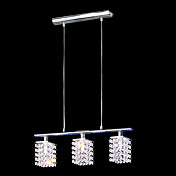 25W G9 lampadario di cristallo alla moda con 3 luci