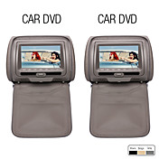 7 inch hoofdsteun auto dvd speler ondersteuning games, sd-kaart (1 paar)
