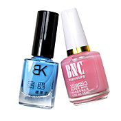 BK Nail Art Bolsa de Regalo de capa base en Ca y esmalte de uñas con colores surtidos noctilucentes