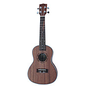 Noten - (U-160C) Multiplex sapeli Concert Ukulele met tas