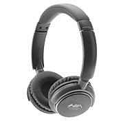 Inalámbrico recargable MicroSD Reproductor de auriculares con radio FM