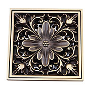 Banheiro Acessório de bronze antigo revestimento do assoalho Latão Drain-LK-1059