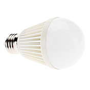 E27 9W 630-720M 6000-6500K Natural White Light LED Ball Bulb (110-240V)