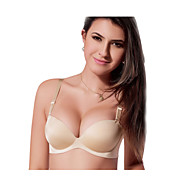 Sjarmerende Chinlon samles Detchable Justerbar Bra med Crystal (Flere farger)