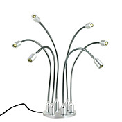 7W Artistic  Aluminum LED Table Lamp with 6 heads