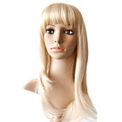 100% cabelo remy indiano mono topo loira peruca reta de seda longa