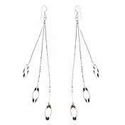 Dolphin borlas Forma Platinum Pendientes