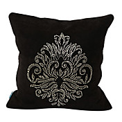 elegante de veludo flor fronha decorativo