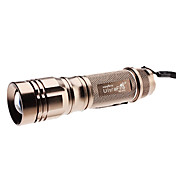 ultrafire sg-10 Zoom 5-Modus CREE XM-L T6 LED Taschenlampe (1000lm, 1x18650/1x26650, braun)
