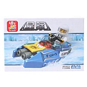 SLUBAN 3D DIY Puzzle Cruiser Building Blocks Bricks Toy Sets (48pcs, M38-B0315)