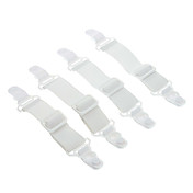 Elastic Bedding Sheet Gripper (4-Pack)