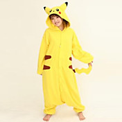 traje inspirado en pokemon pikachu desenmascaramiento cosplay kigurumi