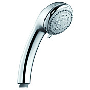 Chrome Finish ABS Single Function Handle Shower Head