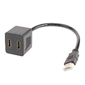 HDMI zu 2 x HDMI Split Y-Kabel (30.5cm)