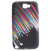 Cas de conception Meteor souple pour Samsung Galaxy N7100 Note 2