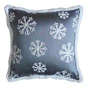 moderna inverno snowflower fronha decorativo