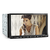 7 Inch 2Din Car DVD Player within PIP, TV, RDS, 3D Interface, Steering Wheel Control