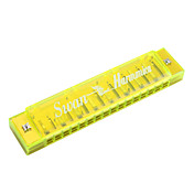 Swan - ((SW16-4)) 16 Hole Tremolo Harmonica with Plastic Bag (Aluminum Reed Plate)