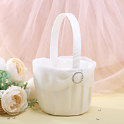 Mariage Fleur strass Basket Fille