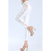 Women's Cut Out Flower Legging(Waist:58-79,Hip:90-104,Length:74CM)