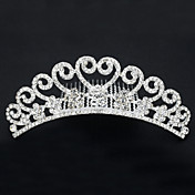 Liga lindo com strass Tiaras Mulheres de casamento dos