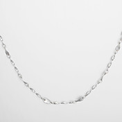 925 Sterling Silver Necklace Fashion Jewelry 925 Silver Twist Chain