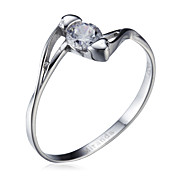 Personlized Smukke 925 sølv med Zircon Ring