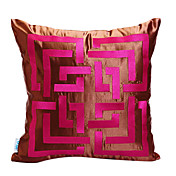 novidade retangular bordado fronha decorativo