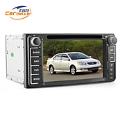 Pulgadas 2din coche 6.2 reproductores de DVD para toyota con gps, tv, juegos, bluetooth
