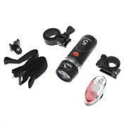 Bianco impermeabile bici Head Light
