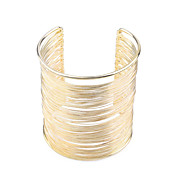 Gold Plated Coiling Shaped Alloy Bracelet
