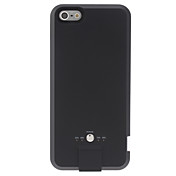 External 2600mAh Power Battery Charger Back Case for iPhone 5 (Assorted Colors)