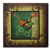 Printed Art Vintage Animal Bird 1212-0133