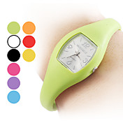 Unisex Silicone Analog Quartz Wrist Watch (Assorted Colors)