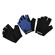 Mesh+Cloth+Fiber Non-Slip+Breathable Half-Finger Cycling Gloves 41214