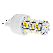 G9 5W 102x3528 SMD 400-420LM 3000-3500K Warm White Light Bulb Milho LED (110V/220V)